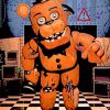 Freddy Fazbear paint by numbers