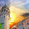 Galata-Tower-Turkey-paint-by-numbers