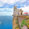 Swallow's Nest Castle In Gaspra Ukraine paint by numbers