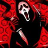 Ghostface From Scream Illustration paint by numbers