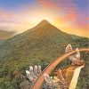 Golden Bridge Vietnam At Sunset paint by numbers