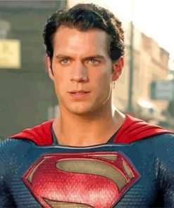 Henry-Cavill-Superman-movie-paint-by-number