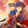 Hinata And Naruto Uzumaki paint by numbers