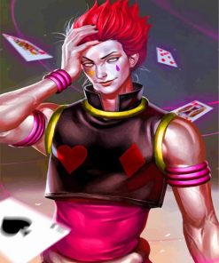 Hisoka Morow Japanese Anime paint by numbers