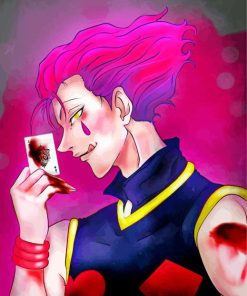 Hisoka Morow Art Anime paint by numbers