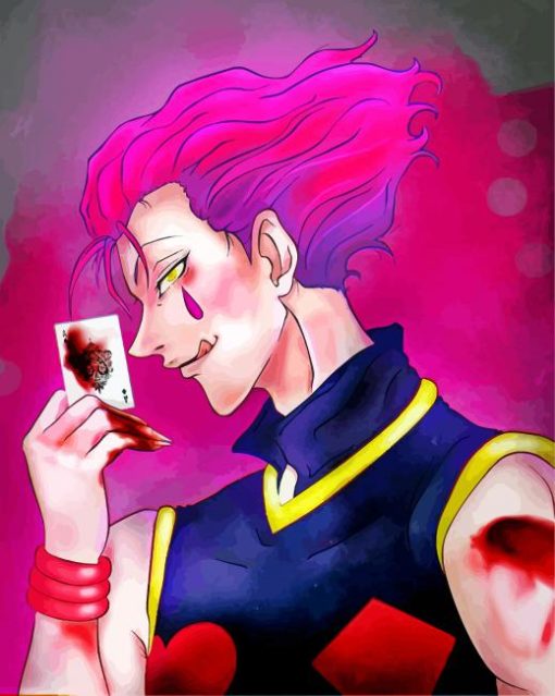 Hisoka Morow Art Anime paint by numbers