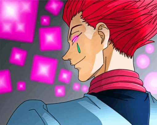 Hisoka Morow Japanese Anime paint by numbers