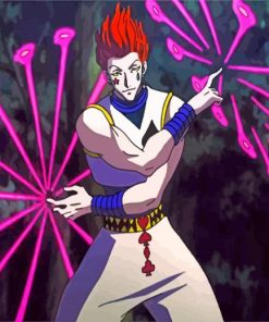 Hisoka Morow Hunter x Hunter paint by numbers