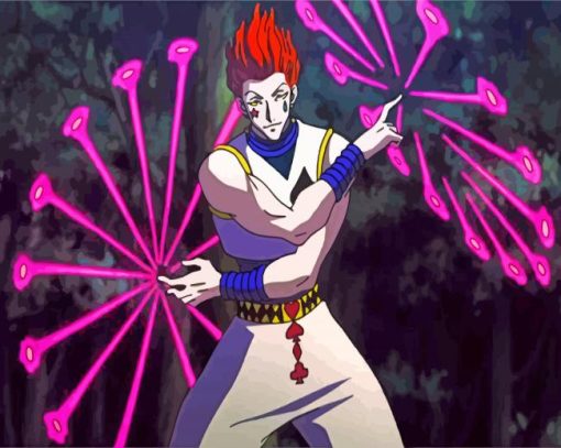 Hisoka Morow Hunter x Hunter paint by numbers