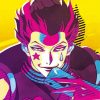 Hisoka Pop Art paint by numbers