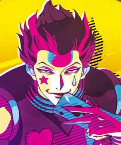 Hisoka Pop Art paint by numbers