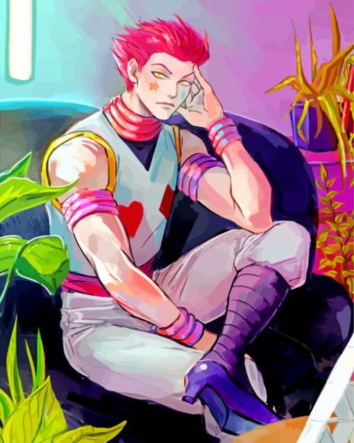 Hisoka The Magician paint by numbers