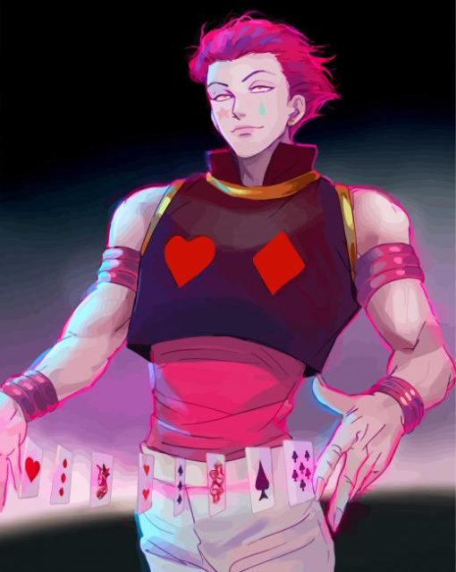 Hunter X Hunter Anime Hisoka Morow paint by numbers