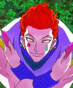 Hunter x Hunter Hisoka Morow paint by numbers