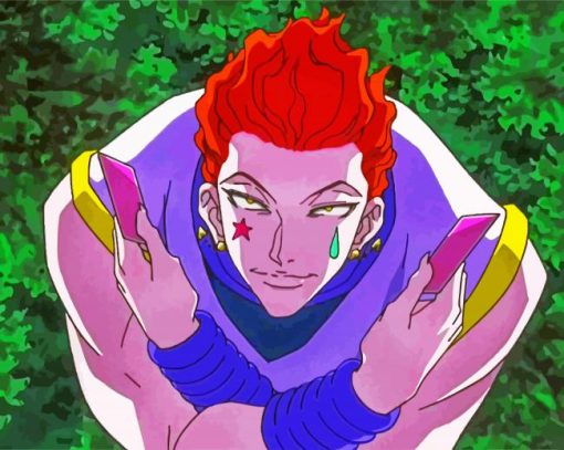 Hunter x Hunter Hisoka Morow paint by numbers