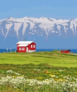 Iceland Nature paint by numbers