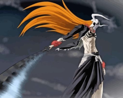 Ichigo kurosaki Bleach Anime paint by numbers