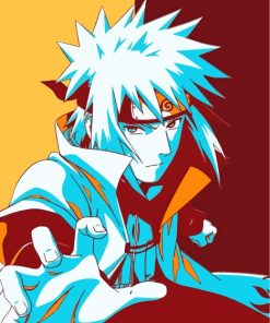 Illustration Minato Namikaze paint by numbers