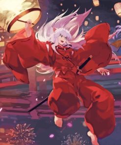 Inuyasha Art paint by numbers