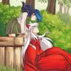 Inuyasha Couple paint by numbers