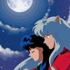 Inuyasha And Kikyo Lovers paint by numbers