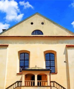 Izaak Synagogue Krakow paint by numbers