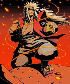 Jiraiya Art paint by numbers