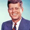 John F Kennedy paint by numbers