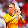 Jordan Pickford paint by numbers