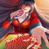 Kakegurui Yumeko Jabami paint by numbers