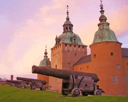 Kalmar Castle Building paint by numbers