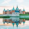 Kalmar Castle In Sweden paint by numbers