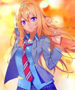 Kaori Miyazono Anime paint by numbers