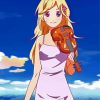 Kaori Anime paint by numbers