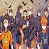 Karasuno High paint by numbers