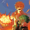 Katsuki Bakugo Anime Character paint by numbers