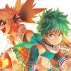 Katsuki Bakugo And Izuku Characters paint by numbers