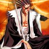 Kenpachi Zaraki Anime paint by numbers