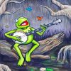 Kermit Singing paint by numbers