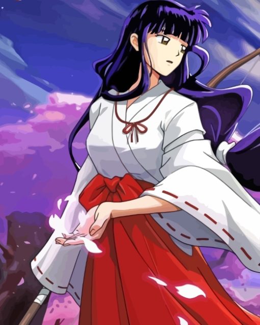 Kikyo Character Anime paint by numbers