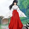 Kikyo Inuyasha Character paint by numbers