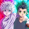 Killua Zoldyck And Gon paint by numbers