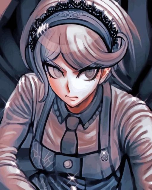 Kirumi Tojo Danganronpa paint by number