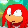 Knuckles paint by numbers