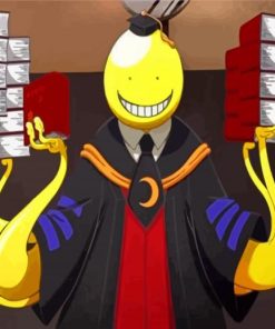 Koro Sensei School Teacher paint by numbers