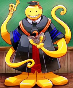 Koro Sensei paint by numbers