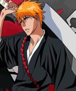 kurosaki Bleach Japanese Anime paint by numbers