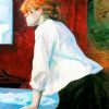 La Blanchisseuse By Lautrec paint by numbers