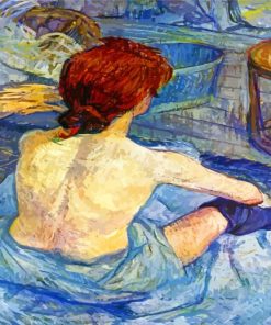 La Toilette By Lautrec paint by numbers