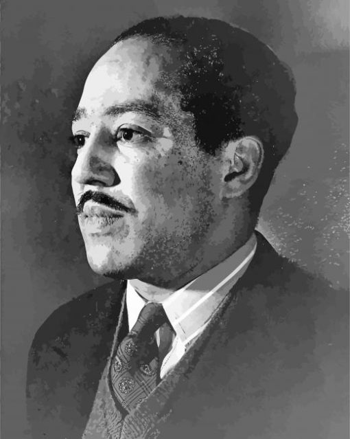 Langston Hughes paint by numbers